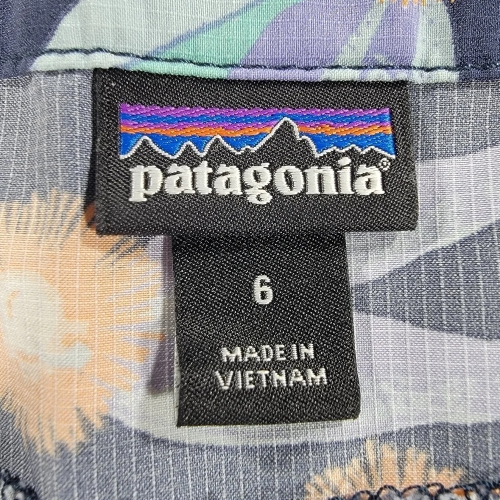 PATAGONIA Stretch Planing Pocket Boardshort Swim Sport Shorts Floral Womens 6 - Picture 4 of 13